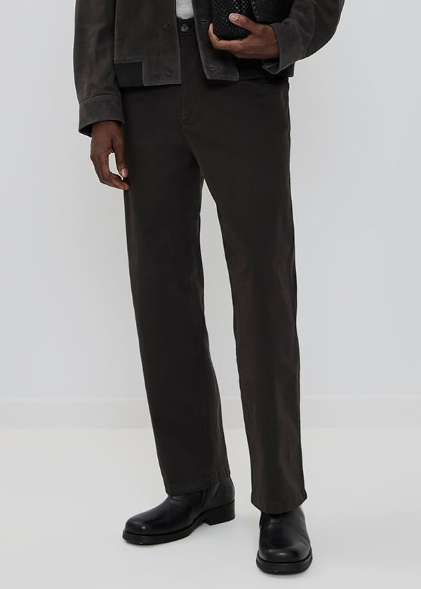 Cotton Chino Pants - Dark Chocolate