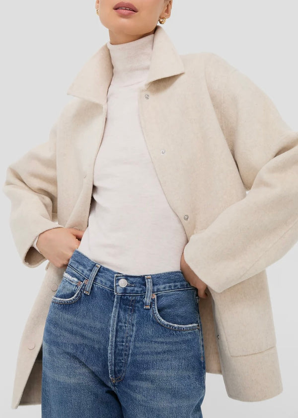 Levi Wool Coat - Oat