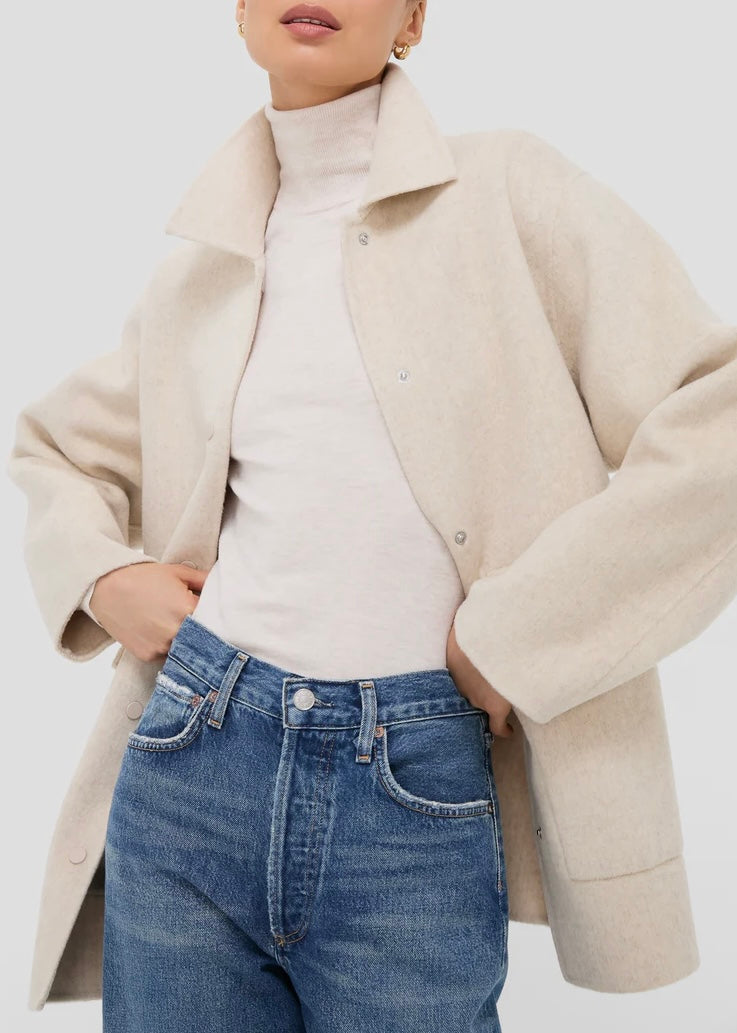 Levi Wool Coat - Oat