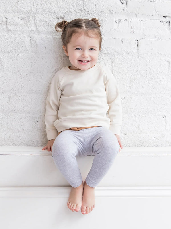 Organic Baby Portland Pullover - Natural - house of lolo
