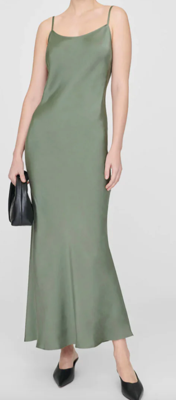 ワンピース Chloe Cotton Satin Dress CH25SRO3633920G LeilaStyles1-5291_11068d3e-