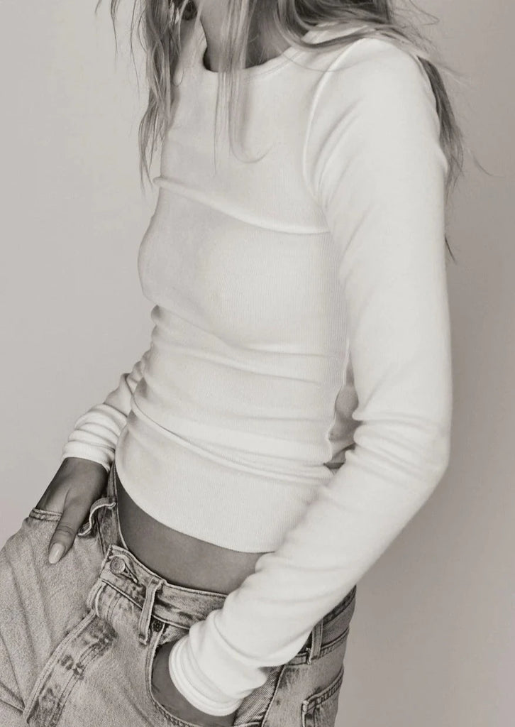 ENOF イナフ layered tops ecru layered tops – ENOF