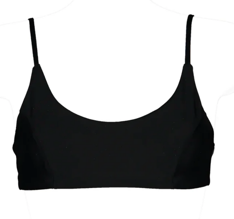 Zoe Bikini Top - Black