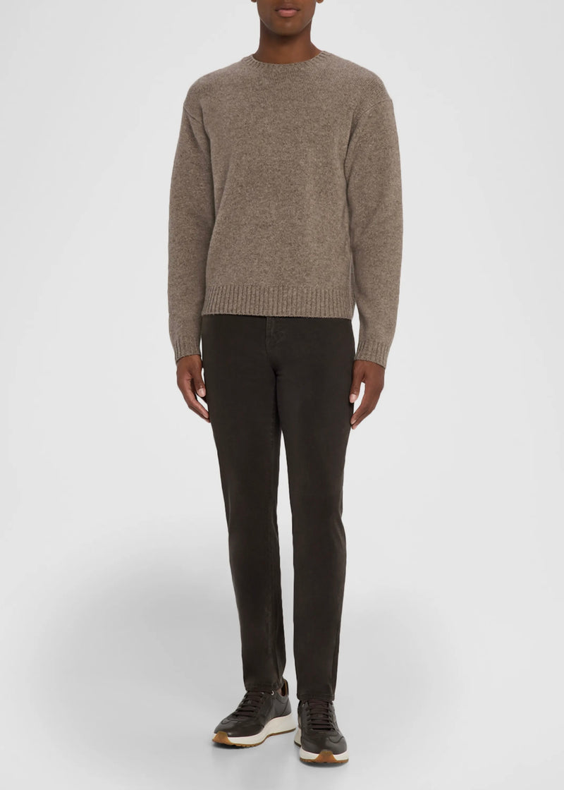 Yak Blend Sweater - Dark Taupe