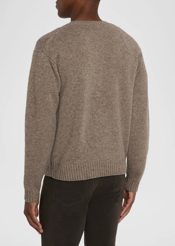 Yak Blend Sweater - Dark Taupe