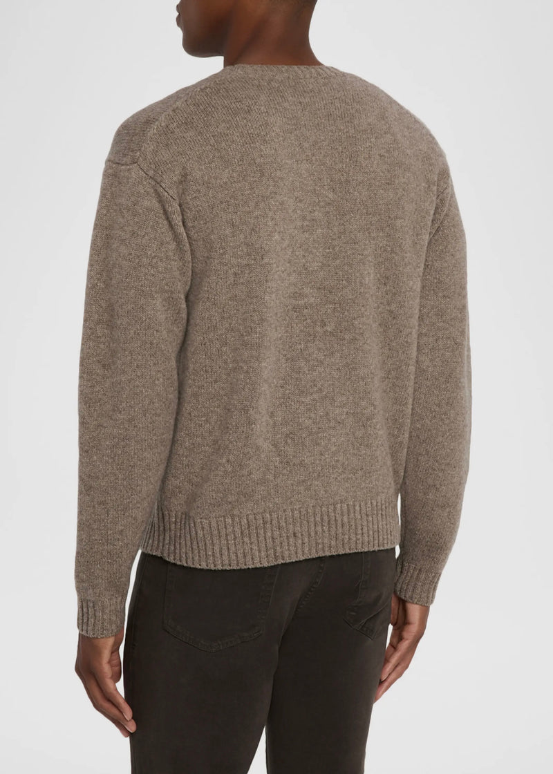 Yak Blend Sweater - Dark Taupe
