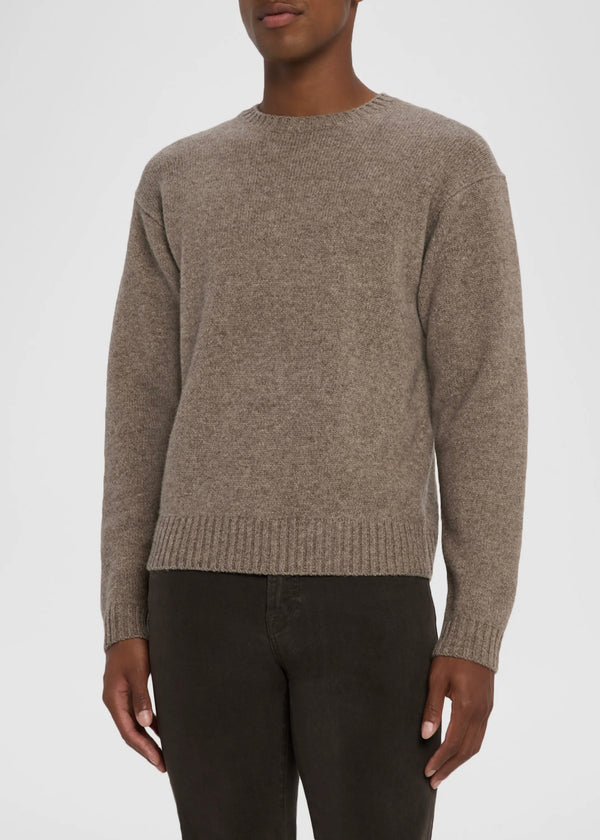 Yak Blend Sweater - Dark Taupe