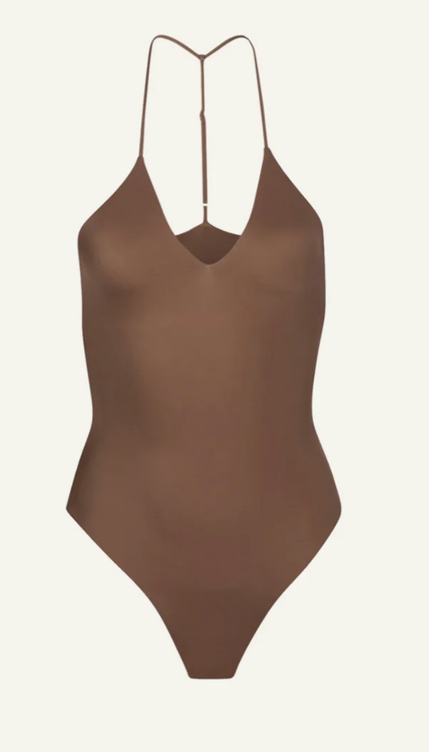 Bella Halter One Piece - Earth