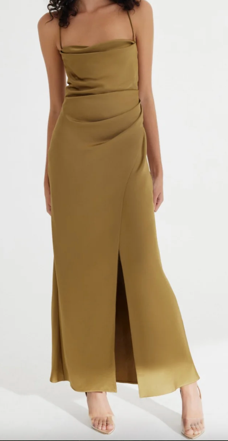 Amelie Dress - Olive
