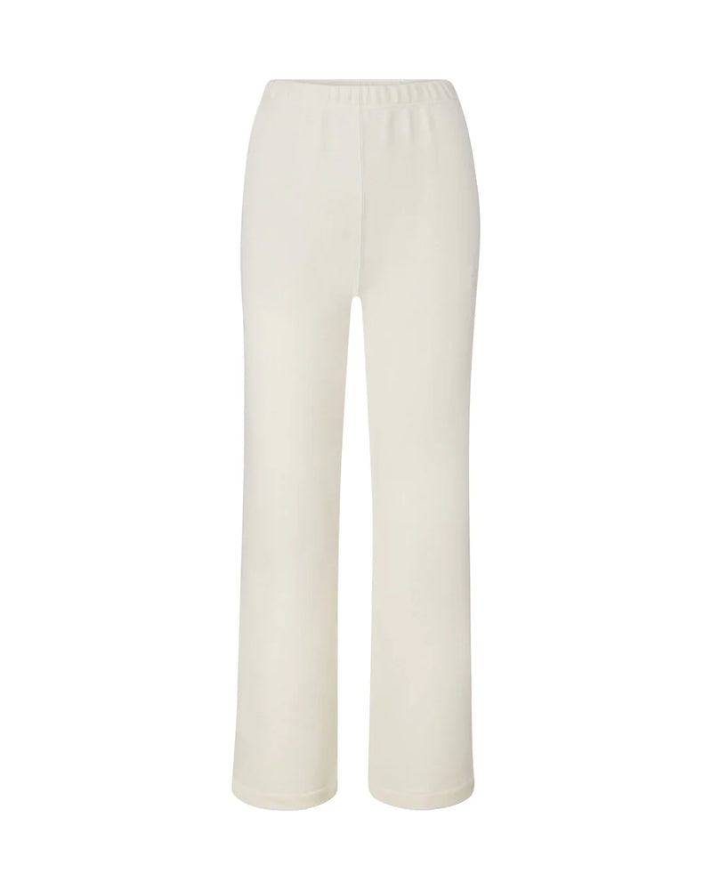 Cream wide leg sweatpants hotsell