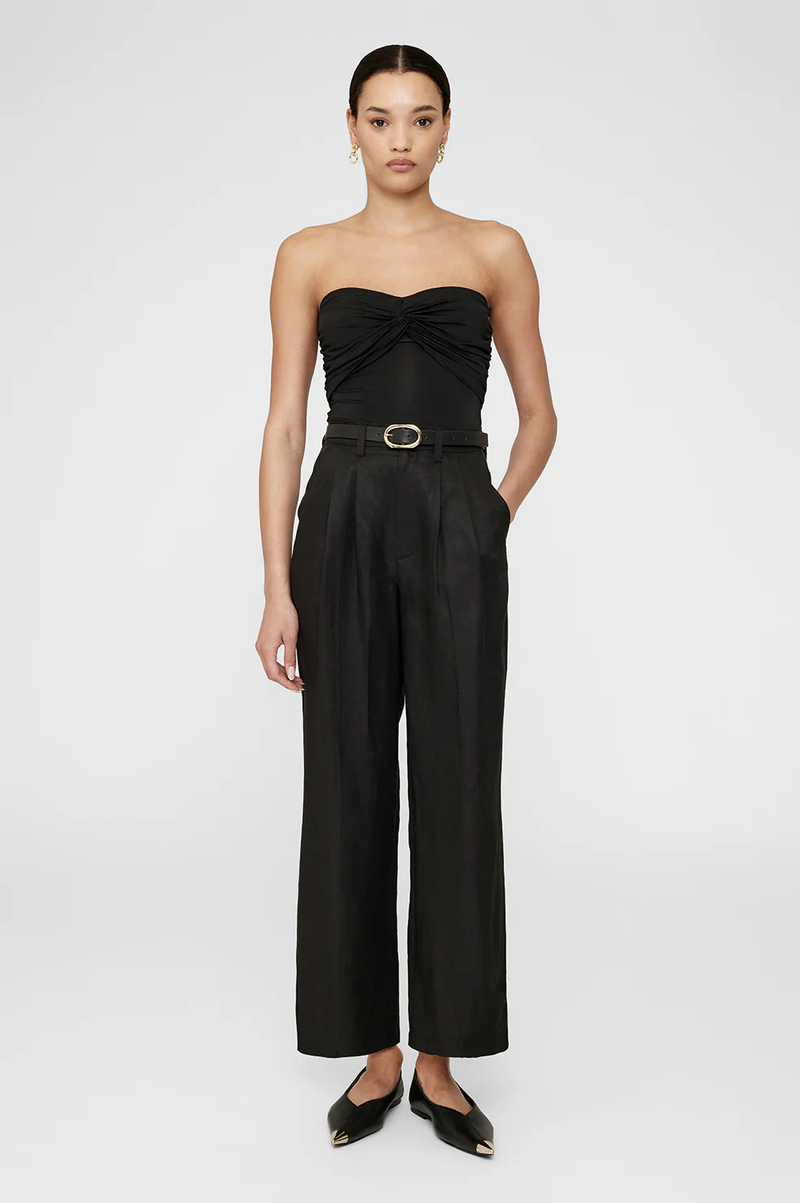 Ravine Bodysuit - Black - house of lolo