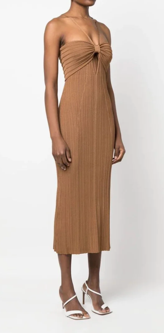 Elfreda Knit Dress - Earth
