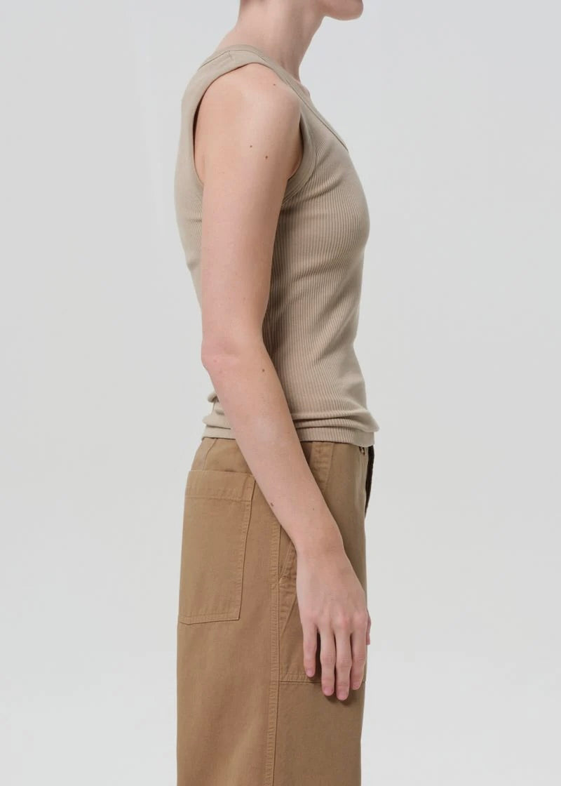 Poppy Tank - Gum (Khaki)