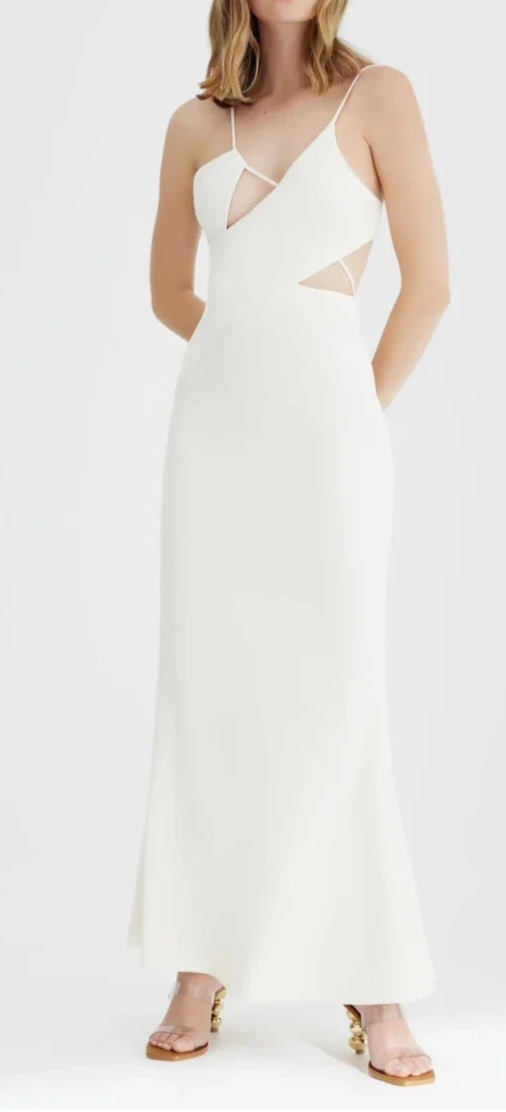 Poet Dress - Butter Cream