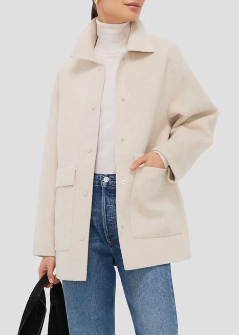 Levi Wool Coat - Oat