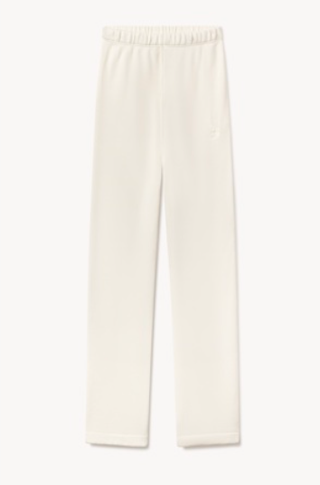 Straight Leg Sweatpant - Cream