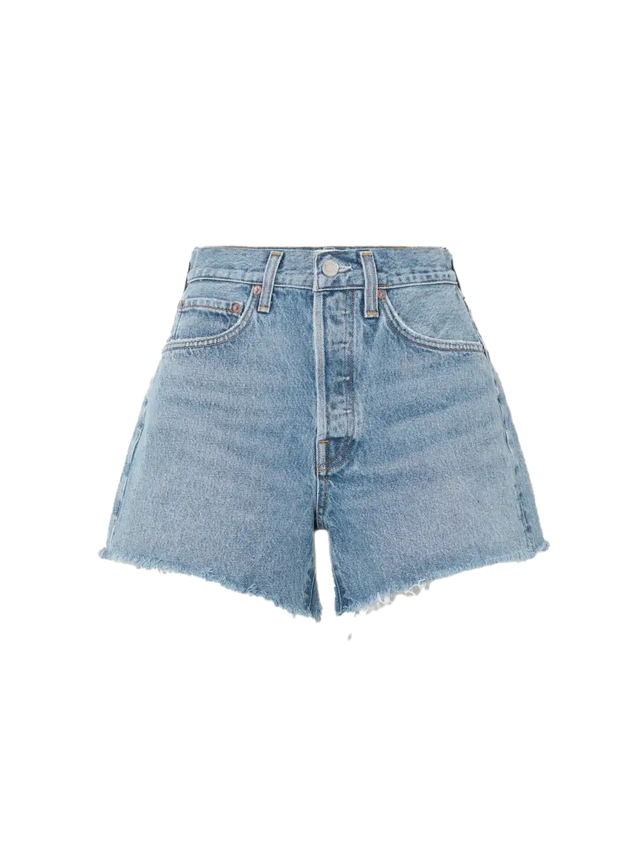 【PORTERNA】Blm Denim Shorts AGOLDE Parker Vintage Cutoff organic denim shorts | NET-A-PORTER