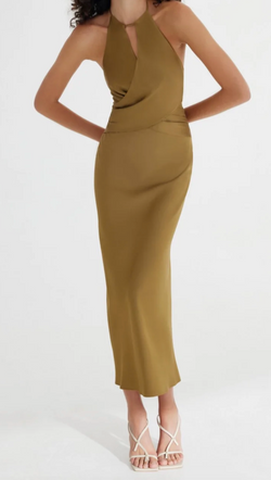 Alix Dress - Olive