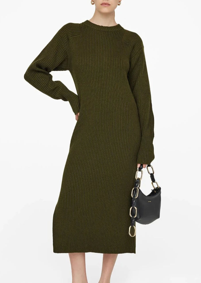 Aurora Dress - Army Green - XS Aurora Dress - Army Green - XS