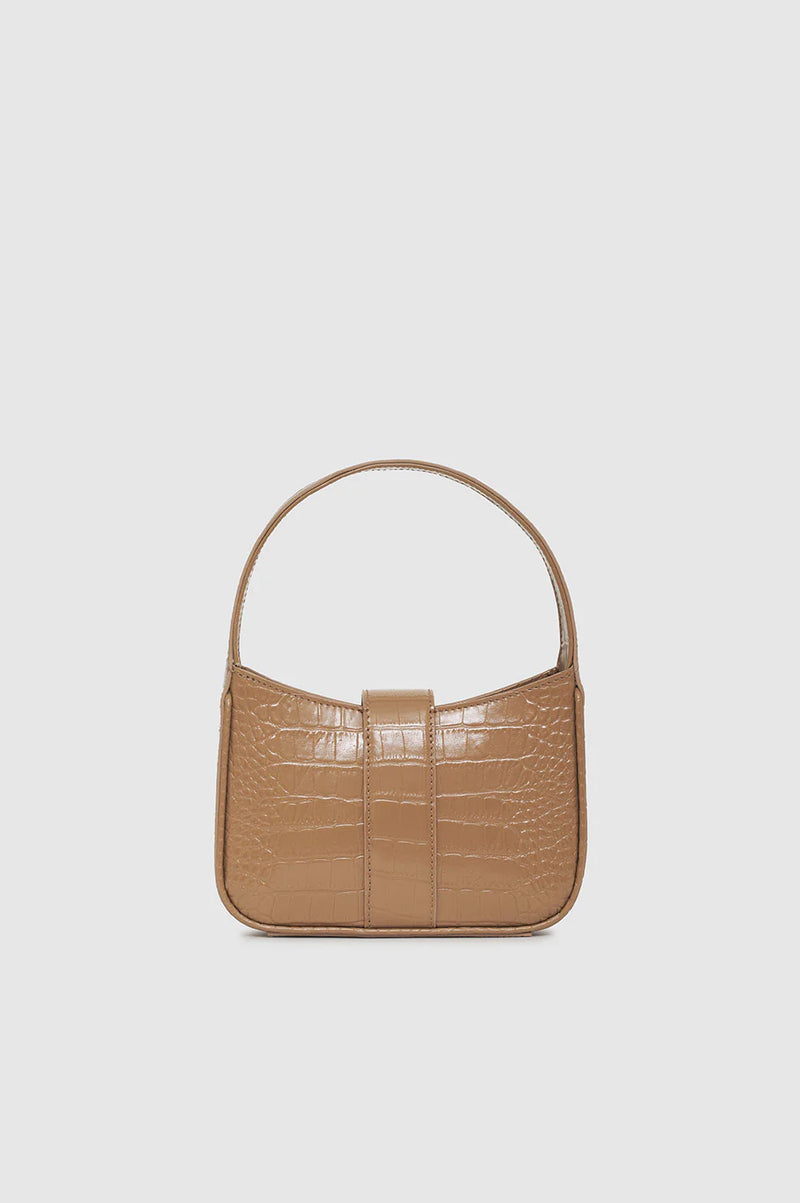 Mini Cleo Bag - Camel Embossed - house of lolo