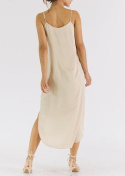 Easy Slip Dress - Champagne - house of lolo Easy Slip Dress - Champagne - house of lolo