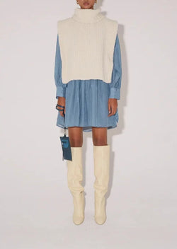 Fonda Vest - Ivory - house of lolo
