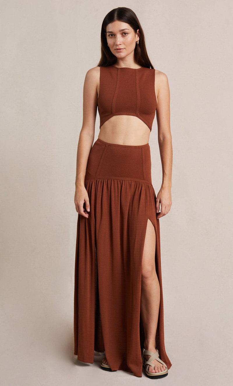 Amalia Knit Maxi Skirt - house of lolo Amalia Knit Maxi Skirt - house of lolo