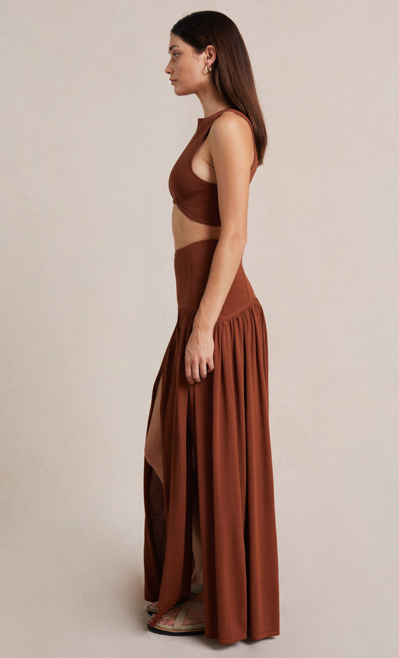 Amalia Knit Crop Top - house of lolo