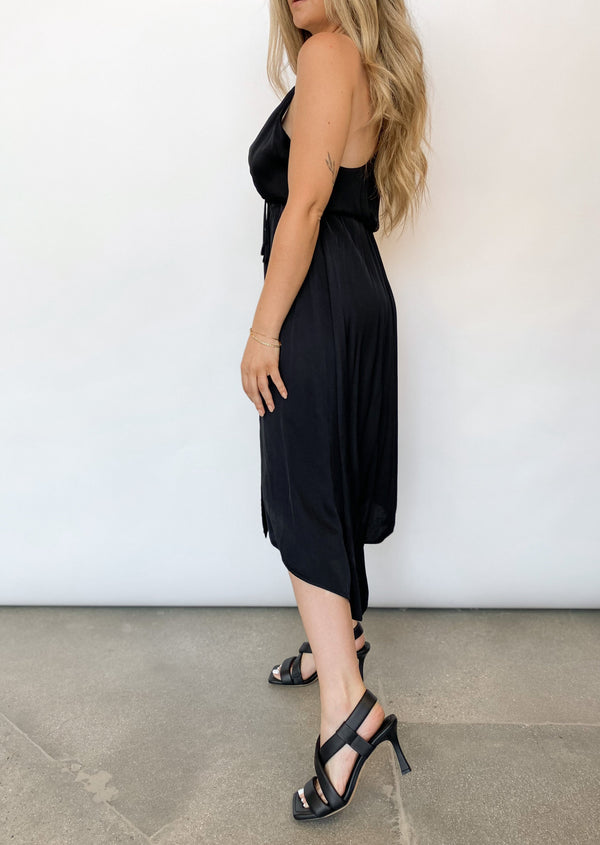The Wrap Dress - Black - house of lolo