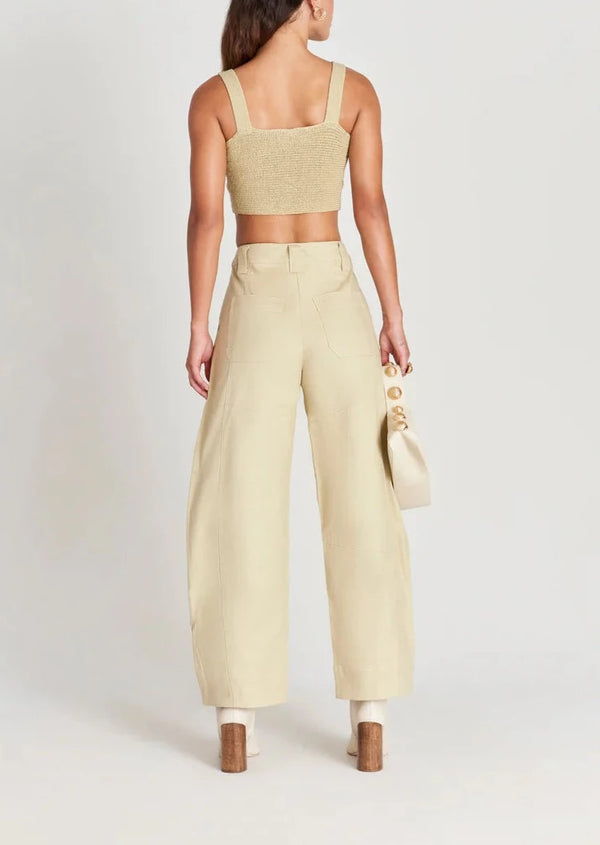 Brieann Knit Top - Khaki - house of lolo