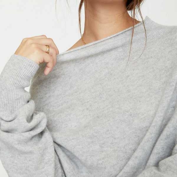 Lori Off Shoulder Cinder Grey house of lolo