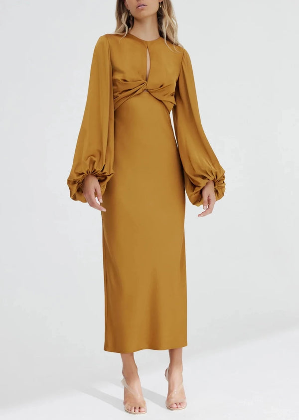 Demi Dress - Copper - house of lolo