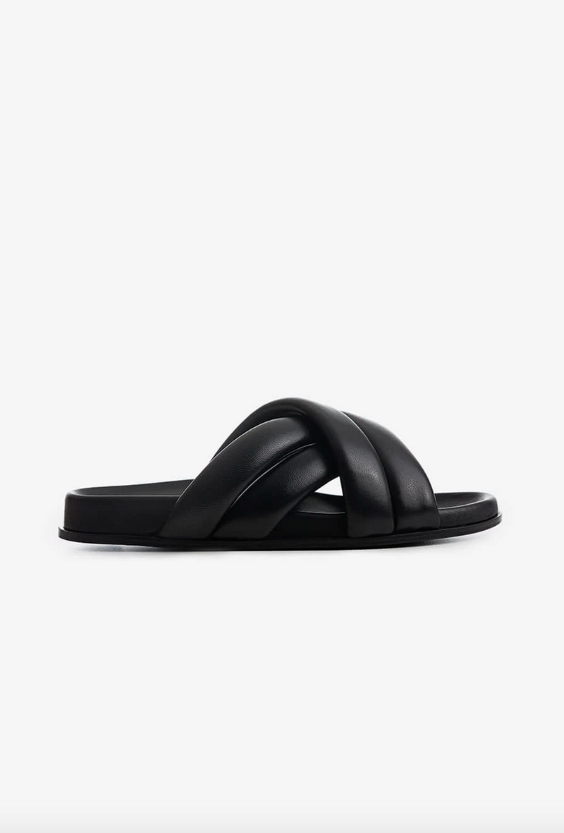 Lizzie Slides - Black - house of lolo