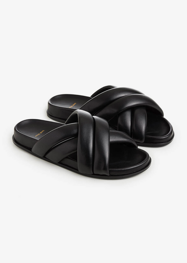 Lizzie Slides - Black - house of lolo