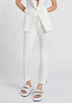 Stovepipe Pant - White - house of lolo