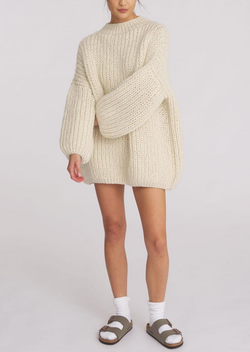 Fisherman Sweater - Off White - house of lolo