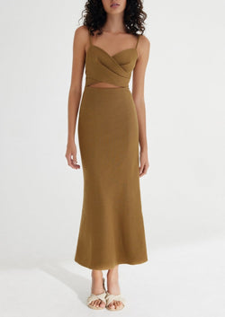 frankie midi dress Delicate Lace Midi Dress