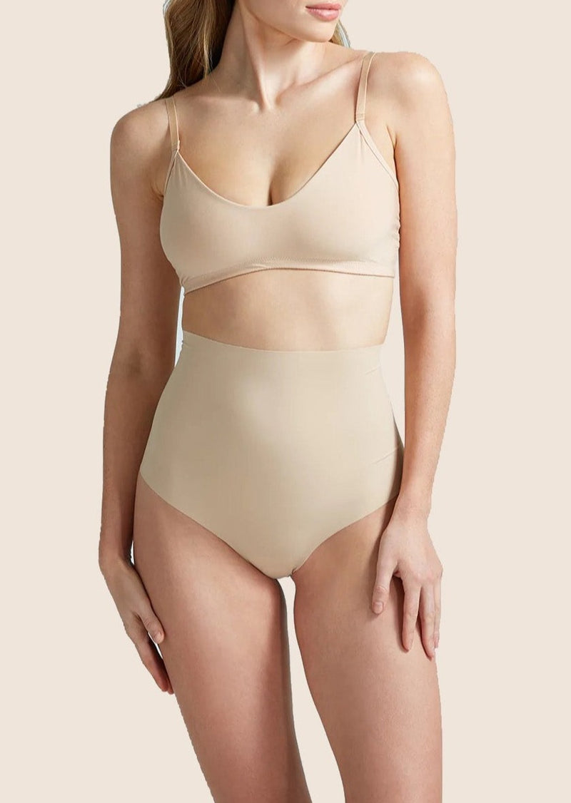 Classic Control Thong - Beige - house of lolo