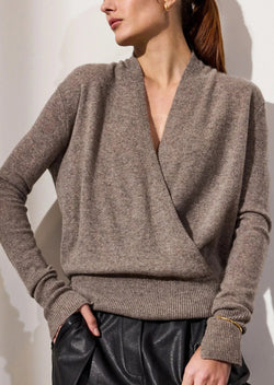 Phinneas Wrap - Otter Melange Brown - house of lolo